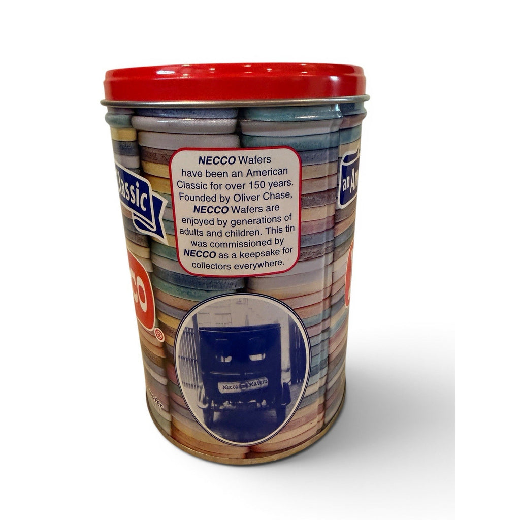 Necco Wafer Tin Box, The Original Candy Wafer Tin Box, Tin Storage Box