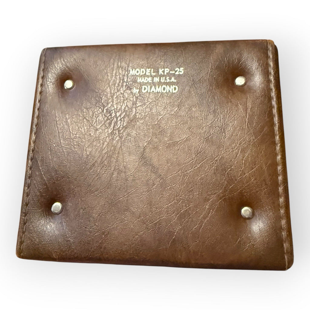 Diamond KP-25 Brown Leather Hard Case for Universal Camera with Strap