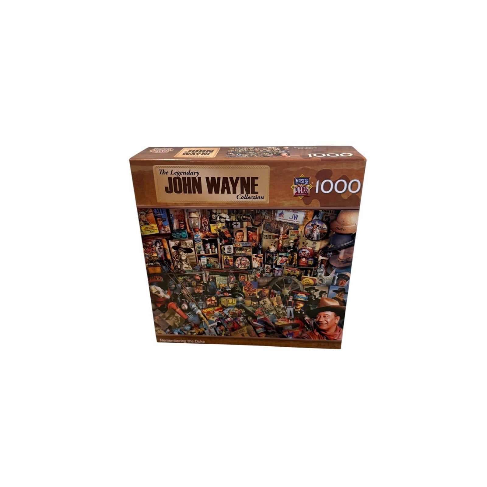 Master Pieces Jigsaw Puzzle John Wayne Made in USA Remembering the Duke