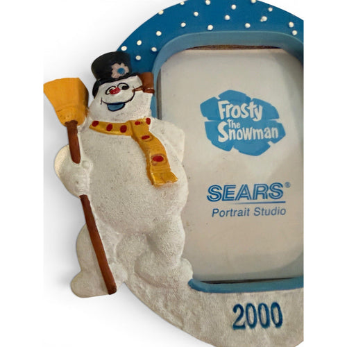 2000 Snowman Photo Frame Christmas Ornament Warner/Chappell Music Inc. Hanging
