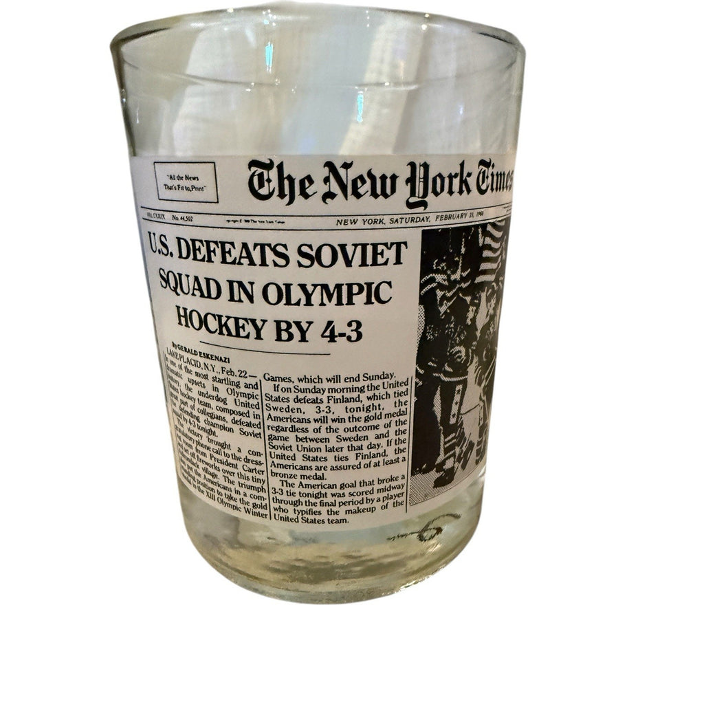 Wendy's New York Times Olympic Columbia Bicentennial Glass Limited Edition Lot 3
