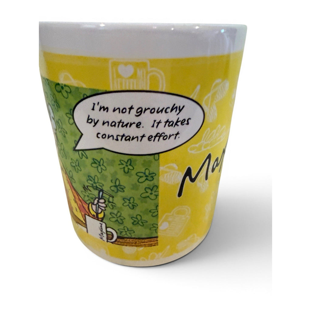 *Maxine Mug I'm not grouchy by nature...Vintage Collectible