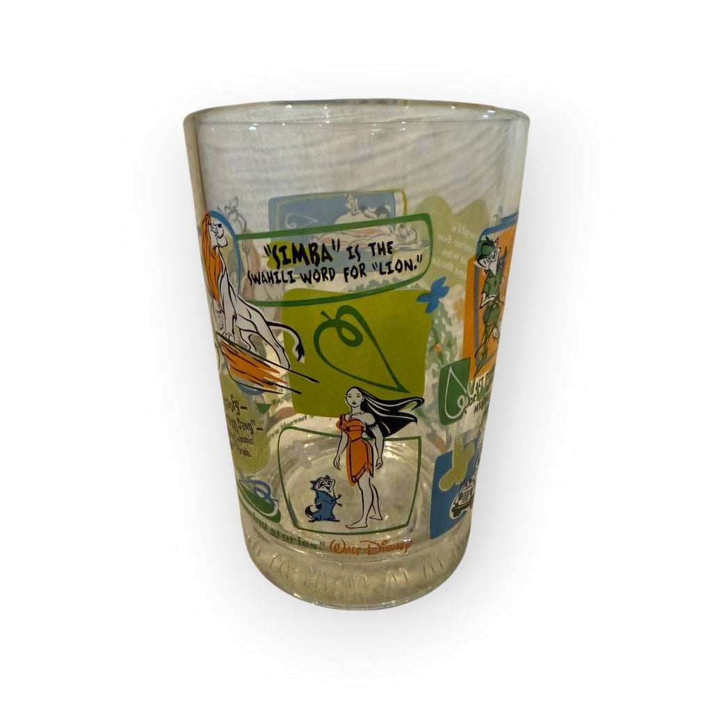 McDonalds - 100 Years Of Magic Collectors Glass Cup Walt Disney World Goofy
