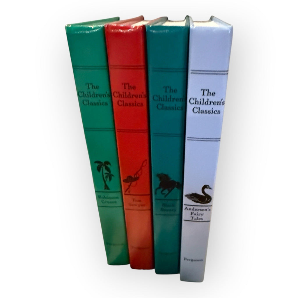 Hardcover Books 4 Children's Classics Series Publication 1992 JG Ferguson Co