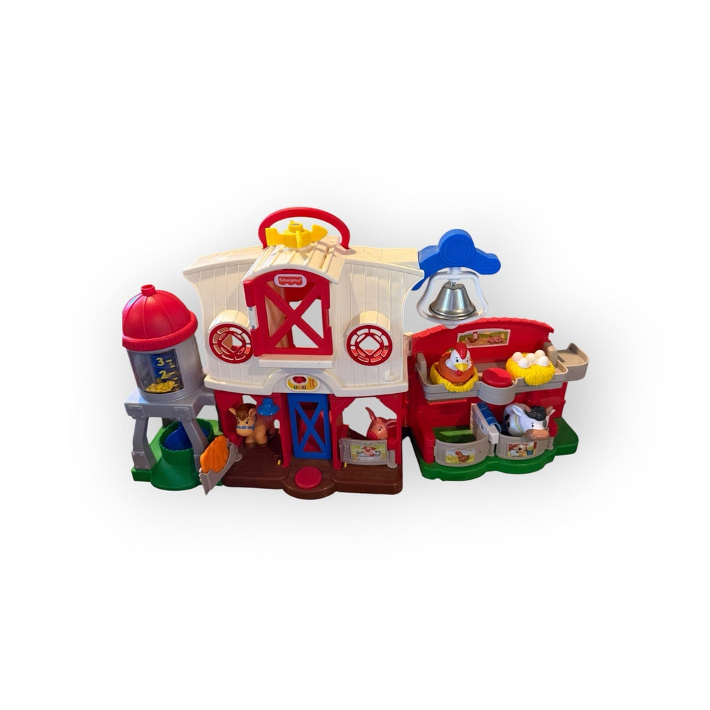 Fisher-Price Little People Caring for Animals Farm Playset w/All Shown Included