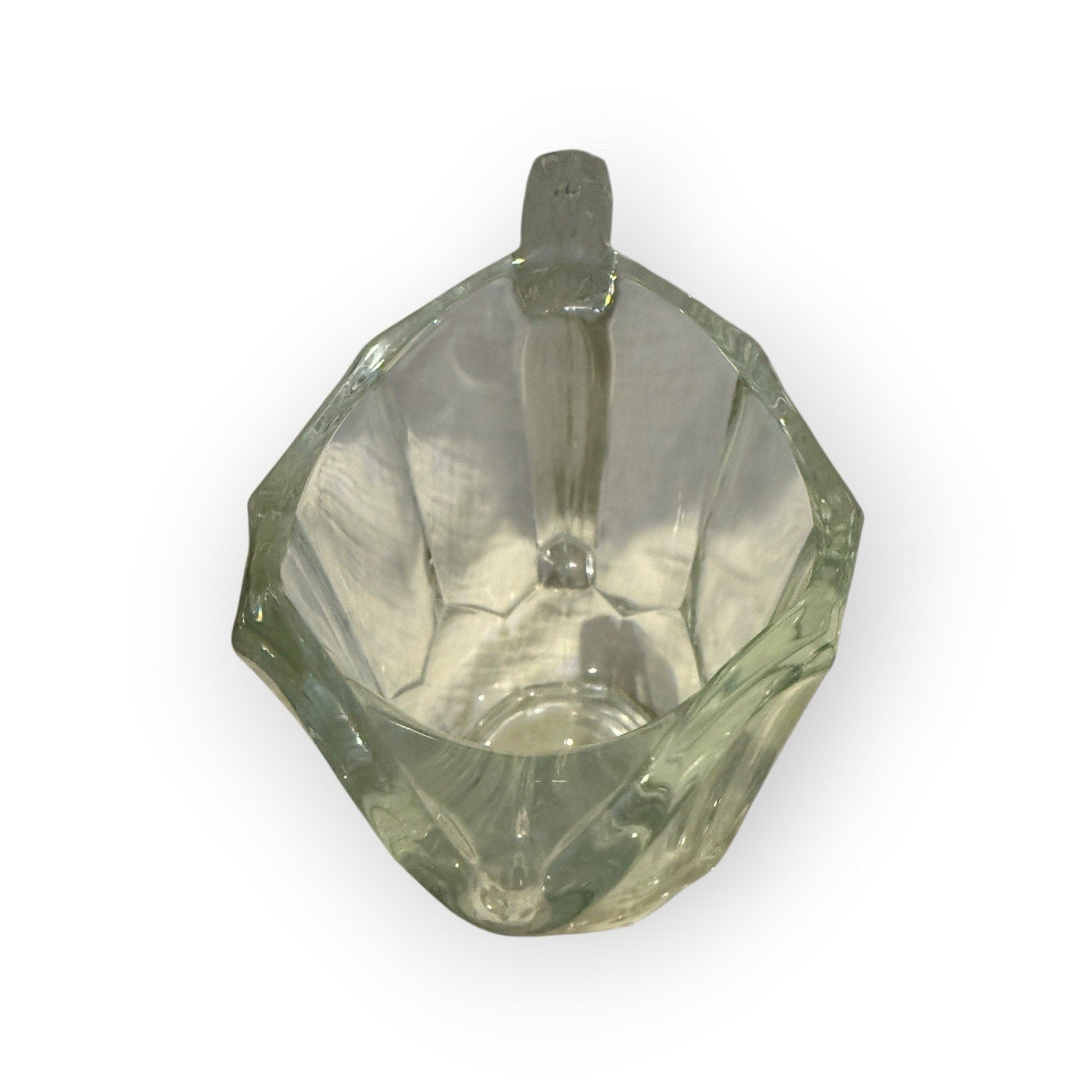 Vintage Heavy Glass Pitcher