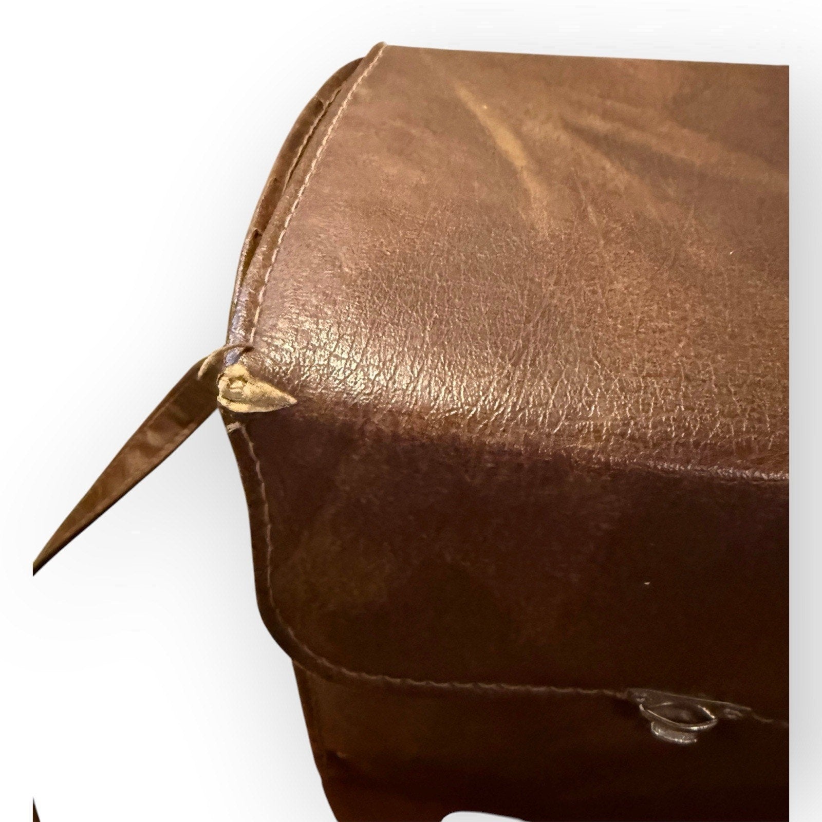 Diamond KP-25 Brown Leather Hard Case for Universal Camera with Strap