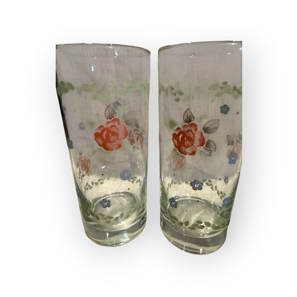Pfaltzgraff Tea Rose 17 Oz Cooler Glass 5590882