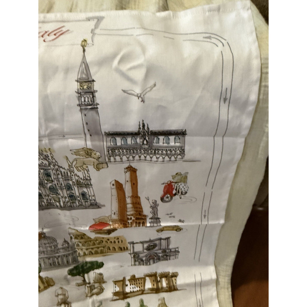 Tessitura Toscana 100% LINEN Kitchen Tea Towel Kitchen Italy Collectible