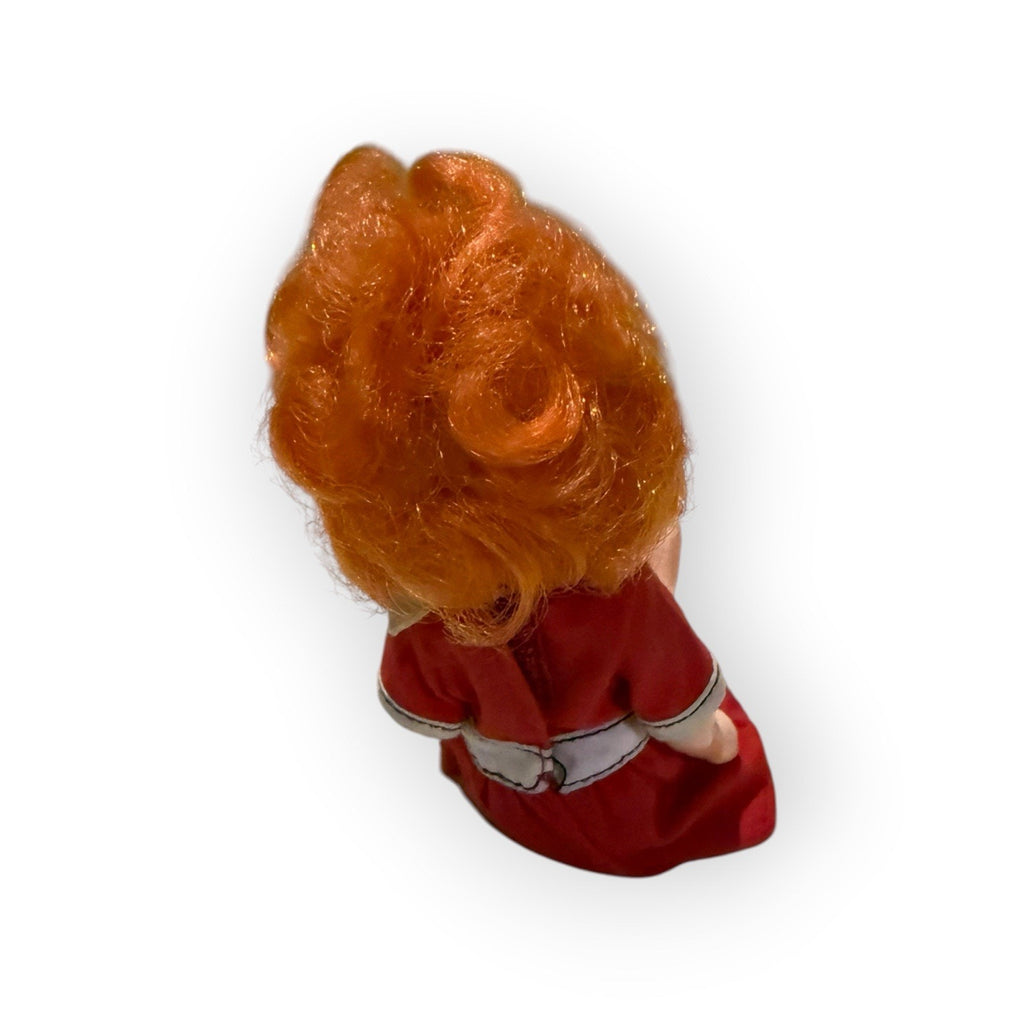 KNICKERBOCKER TOYS LITTLE ORPHAN ANNIE DOLL 6" Tall - The World of Annie 1982