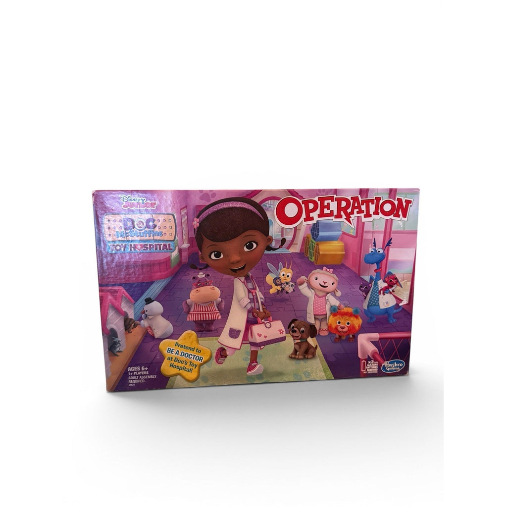 2013 Hasbro Disney Junior Doc McStuffins Operation Game Tested (not complete)