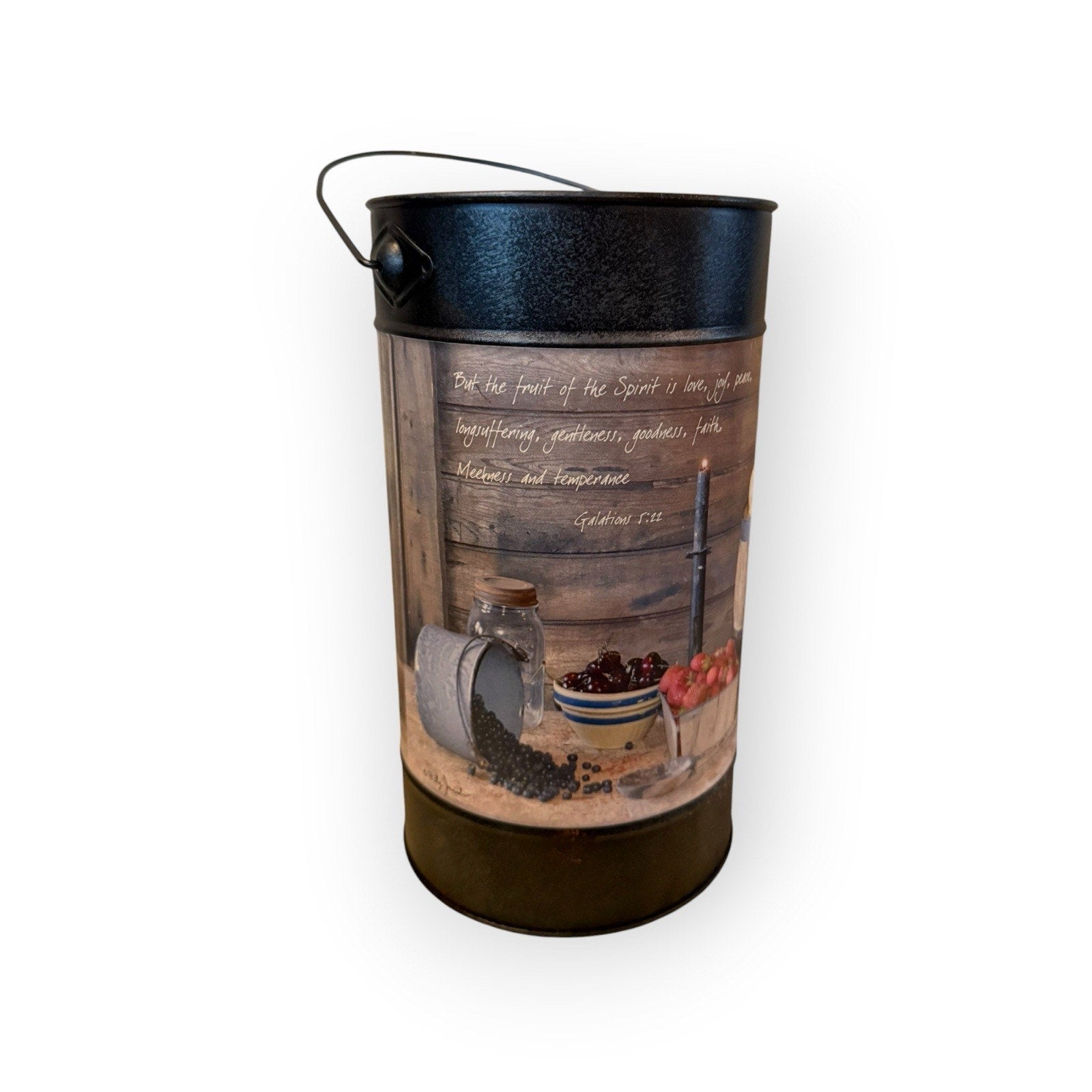 Primitive Metal Bucket