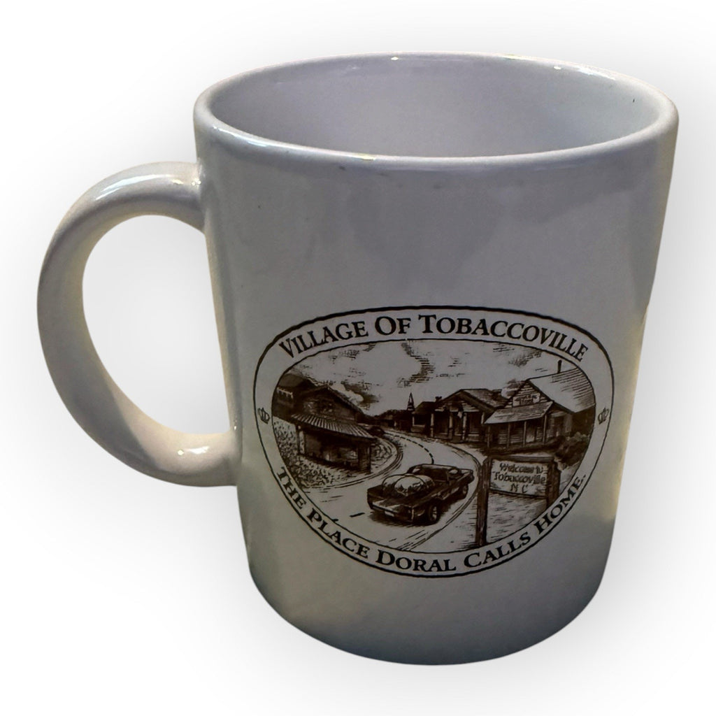 Village of Tobaccoville NC Doral Calls Home Ceramic Coffee Tea Cup Mug