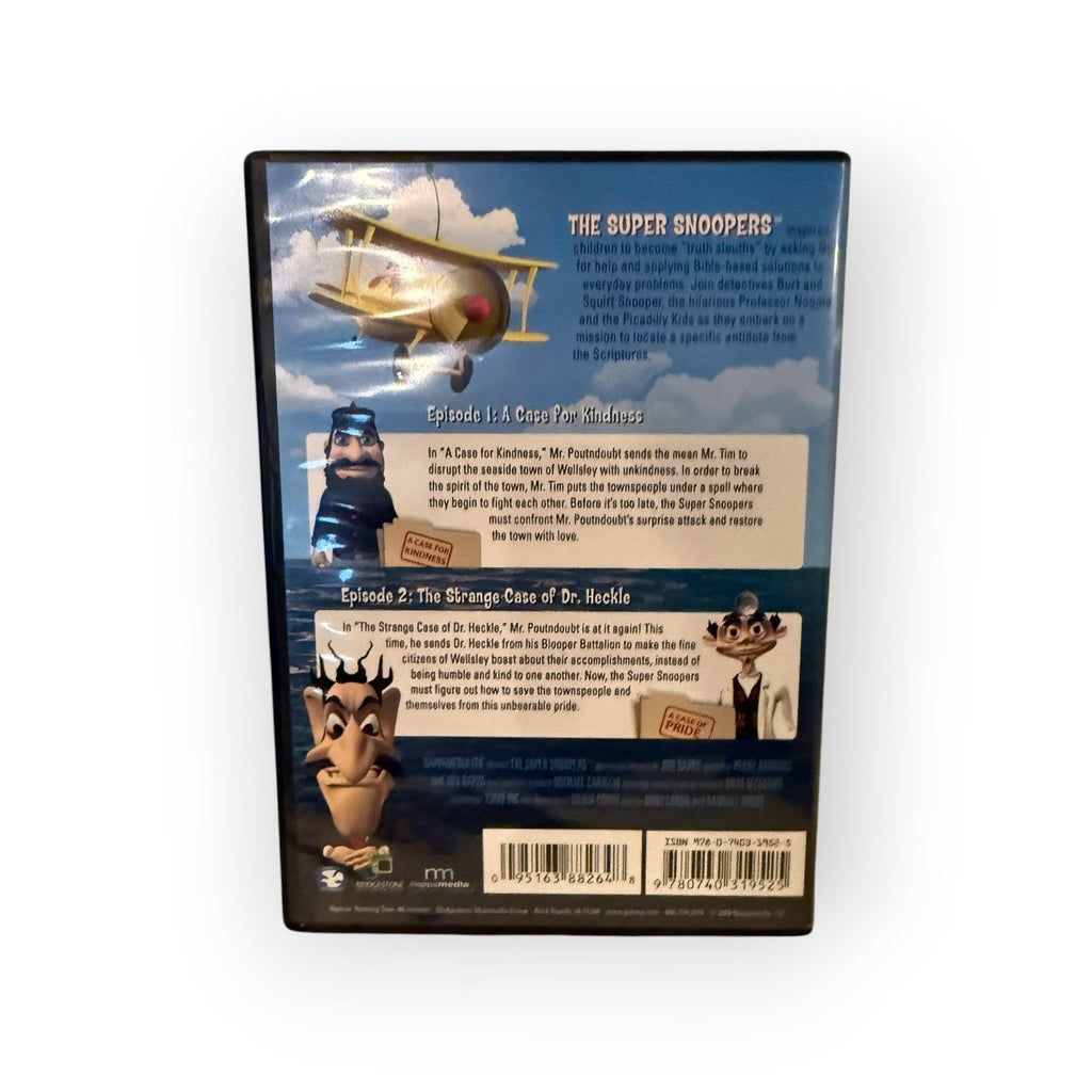 The SUPER SNOOPERS Volume 1 DVD A case of kindness A case of pride NEW sealed