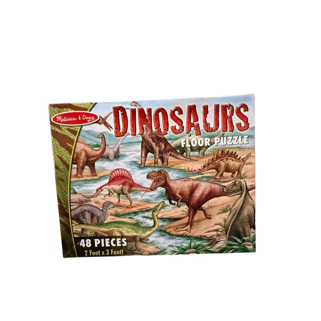 Melissa And Doug Dinosaurs Floor Puzzle 48 Pieces 2 X 3 Feet
