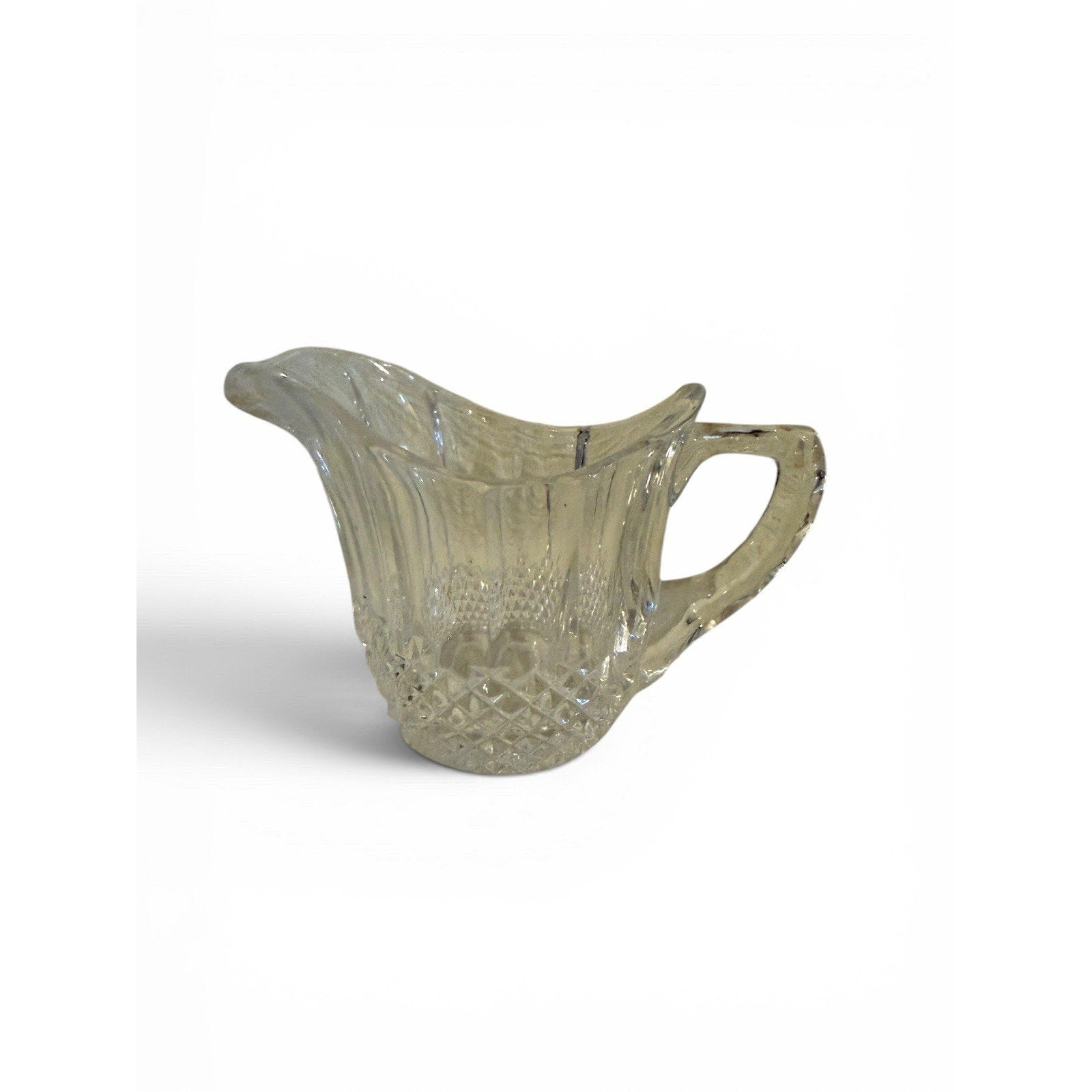 Bleikristal Lead Crystal by Cristal Au Plomb - One Vintage Crystal Creamer