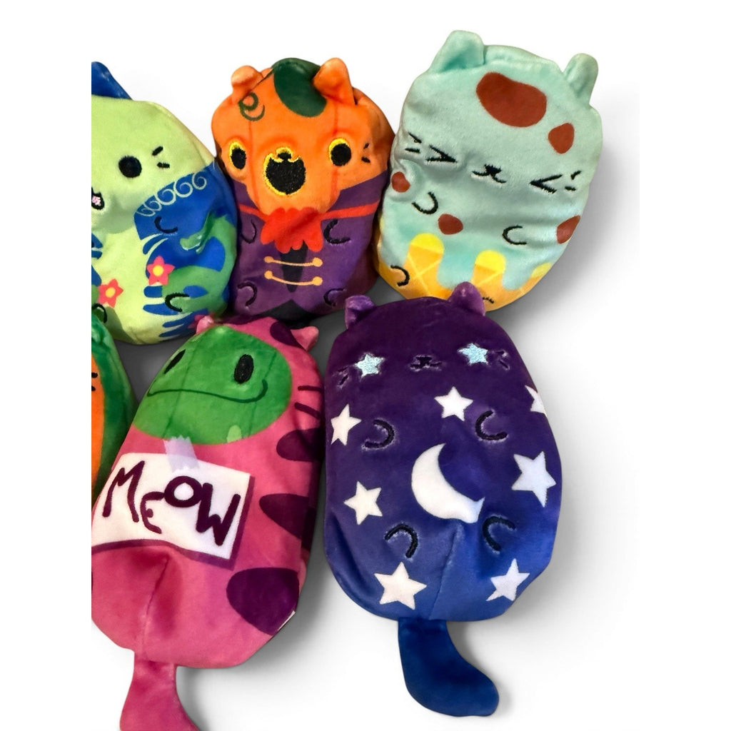 Cats vs. Pickles Lot of 7 Assorted Beanie Bean Bag Plush