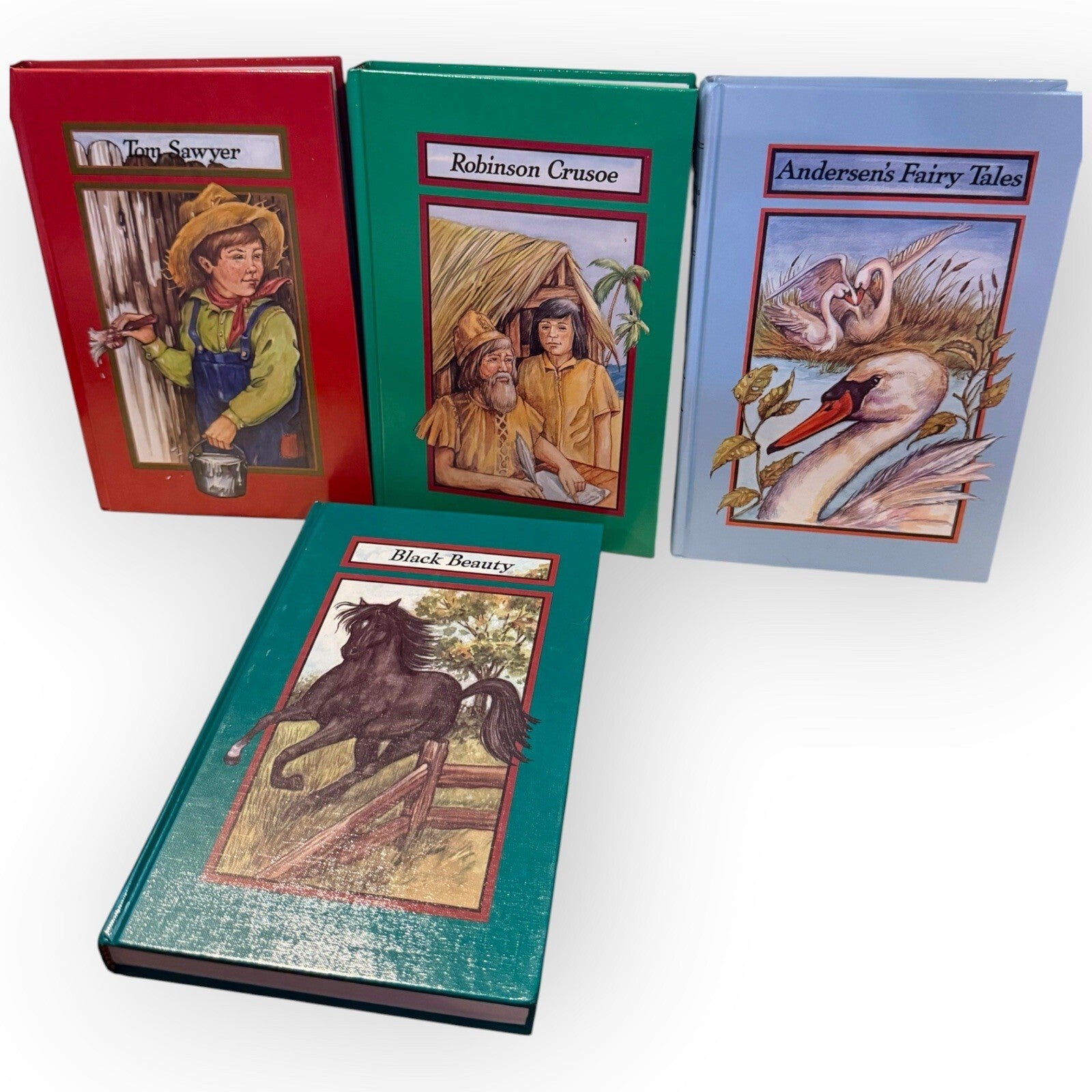 Hardcover Books 4 Children's Classics Series Publication 1992 JG Ferguson Co