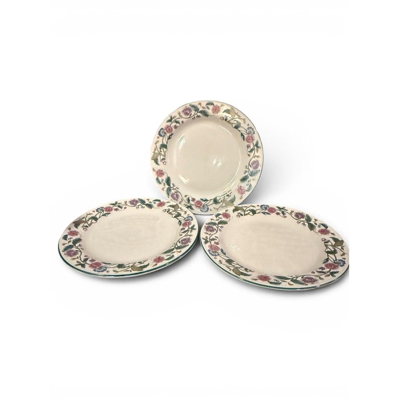 Citation Floral Pattern Salad Plates