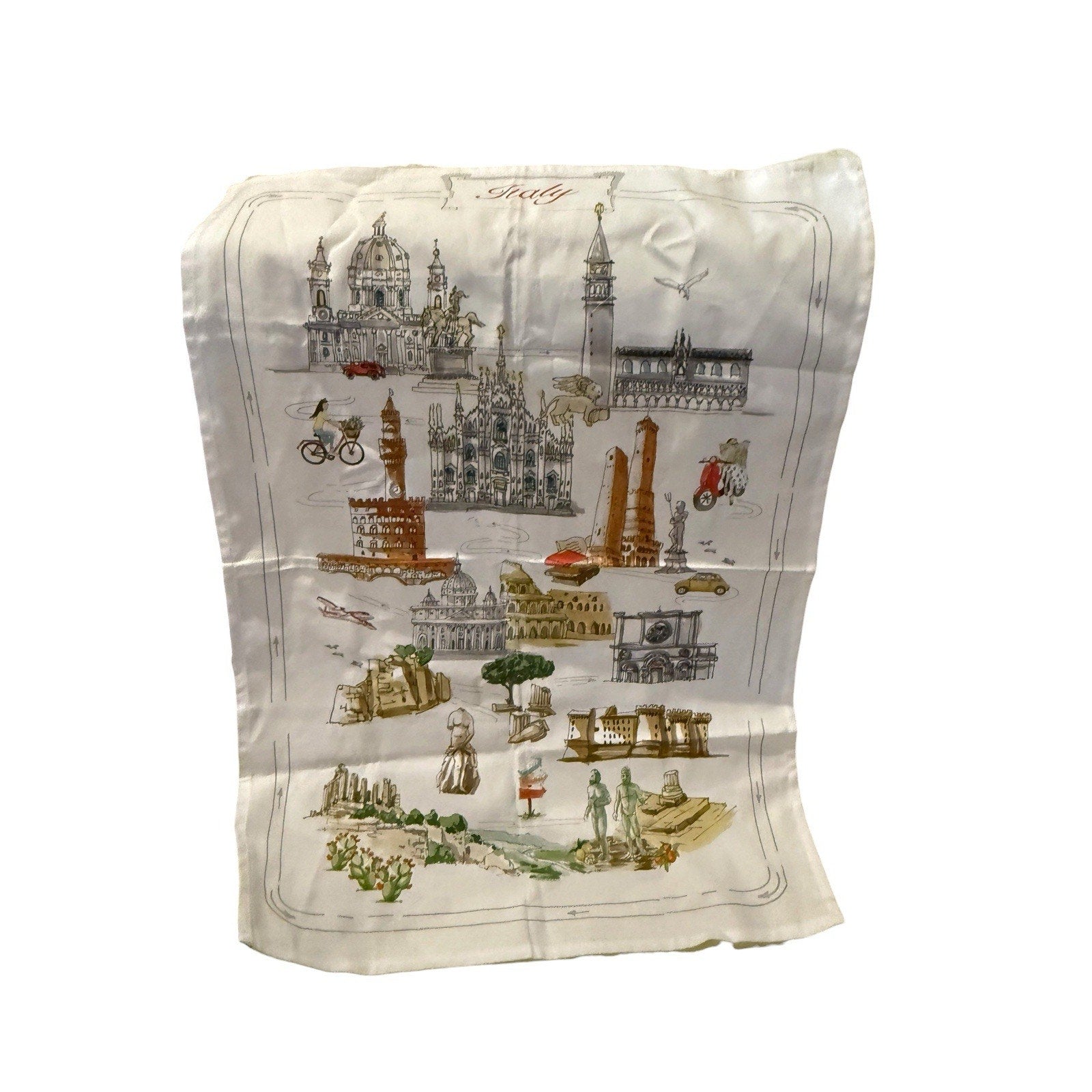 Tessitura Toscana 100% LINEN Kitchen Tea Towel Kitchen Italy Collectible