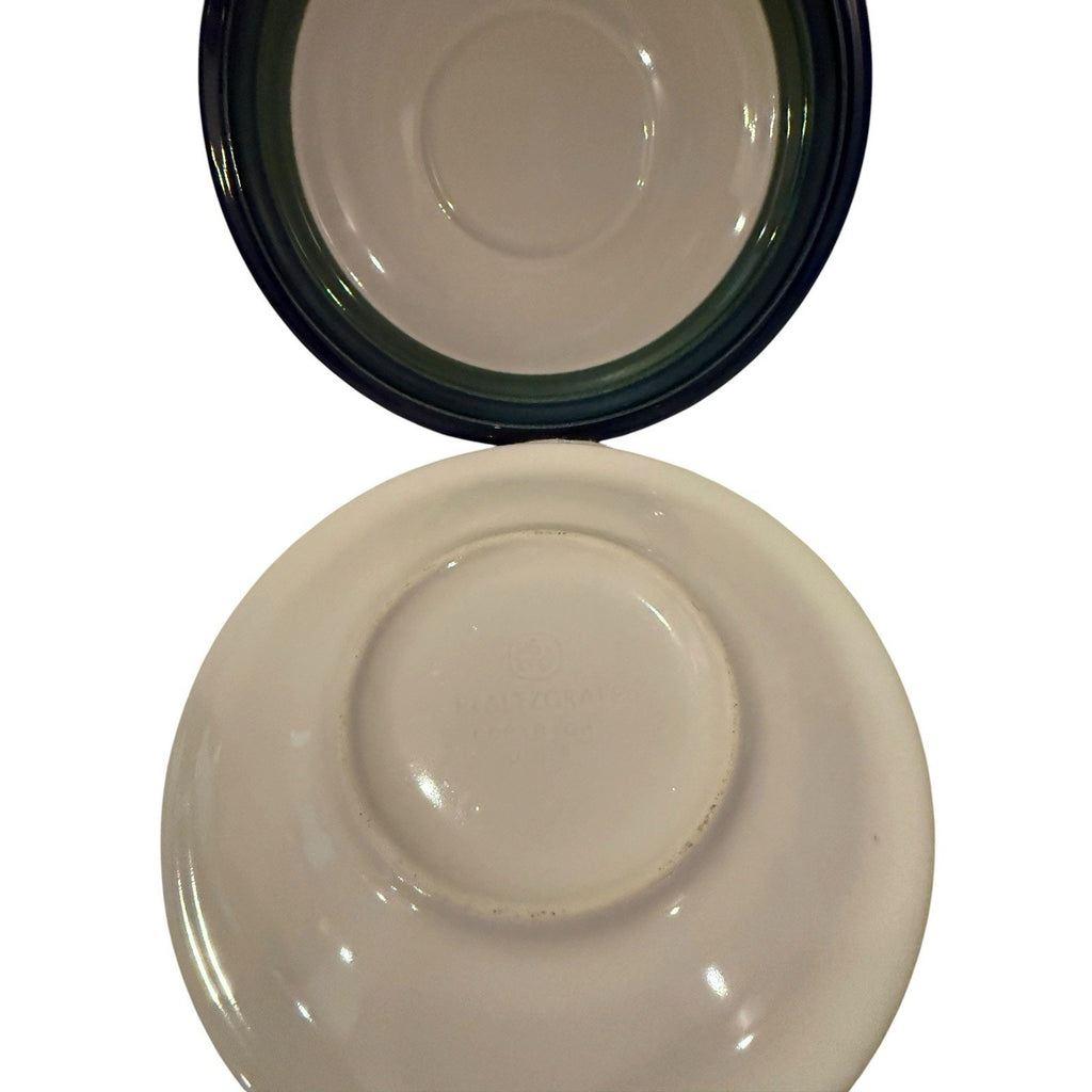 Pfaltzgraff OCEAN BREEZE: Set of 2 Saucers SUPERB Condition! Blue, Green, Teal