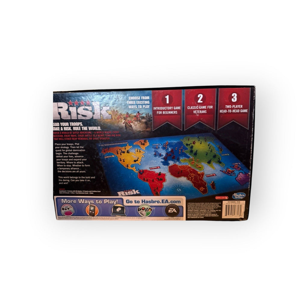 Hasbro Risk The Game of Global Domination Board Game 2010 Edition Complete