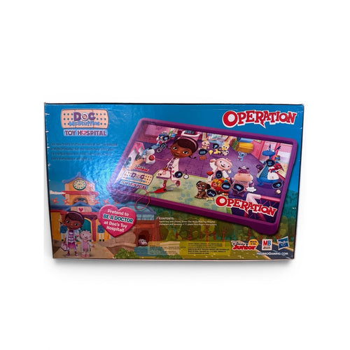 2013 Hasbro Disney Junior Doc McStuffins Operation Game Tested (not complete)