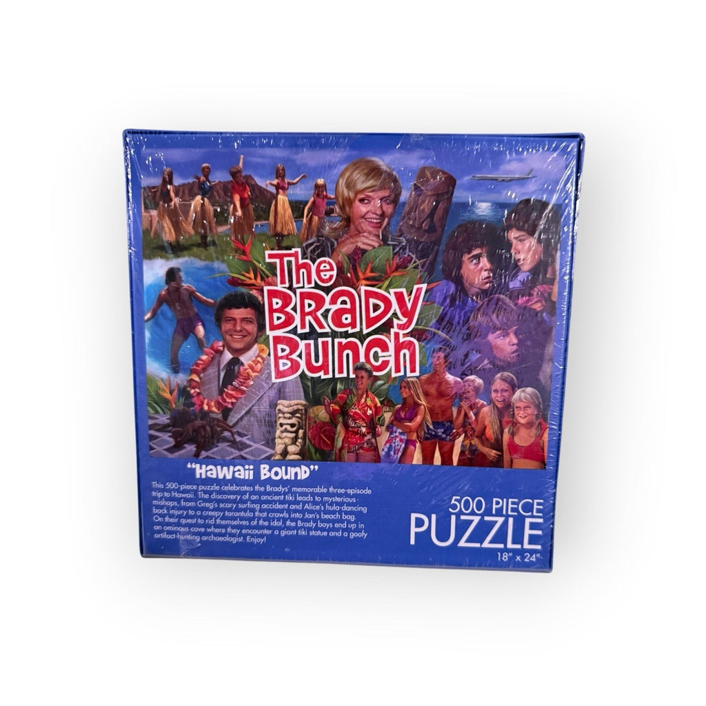 The Brady Bunch 500 Piece Jigsaw Puzzle Classic TV Show HAWAII BOUND Episode NEW