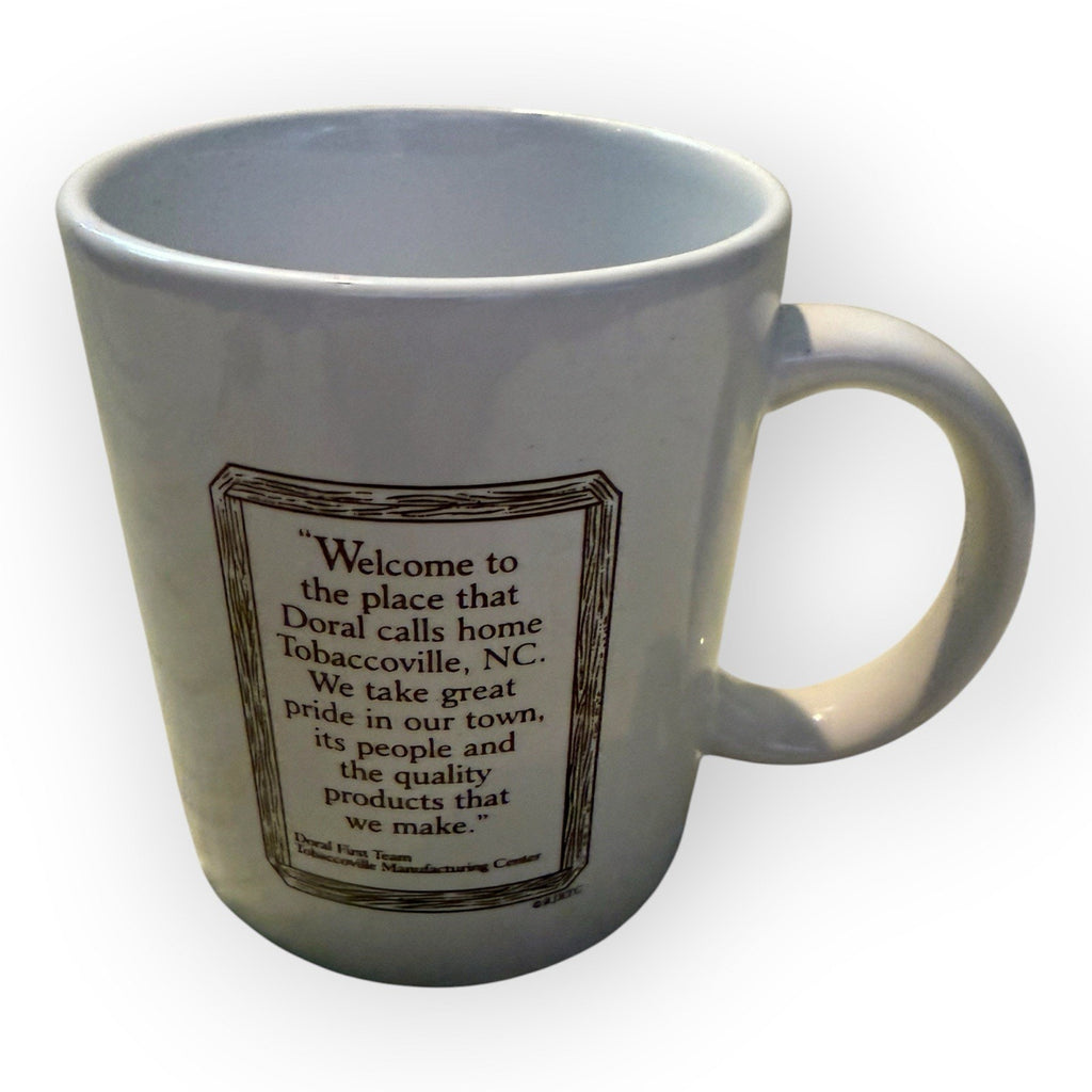 Village of Tobaccoville NC Doral Calls Home Ceramic Coffee Tea Cup Mug