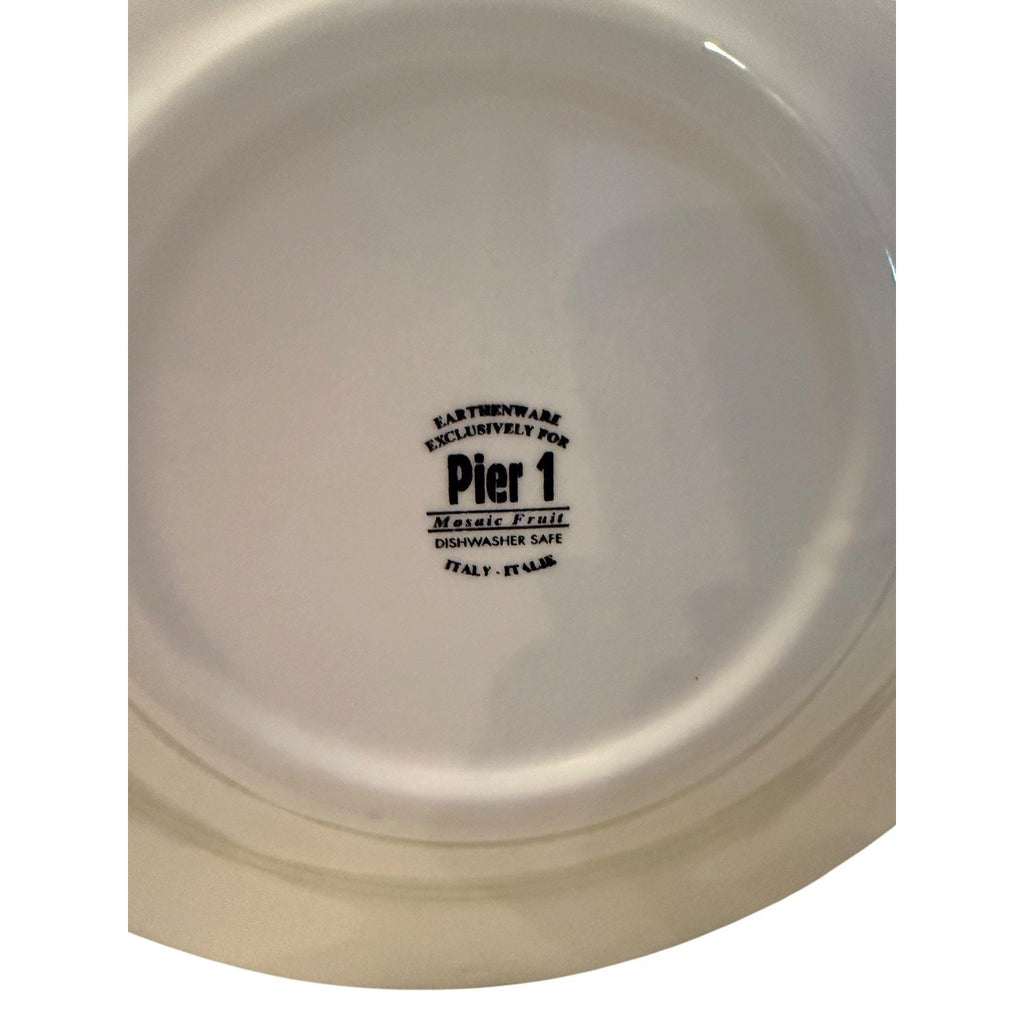 Pier 1 Plate Mosaic Fruit