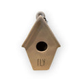 Rae Dunn FLY Birdhouse with Bird on Back Artisan Collection NEW