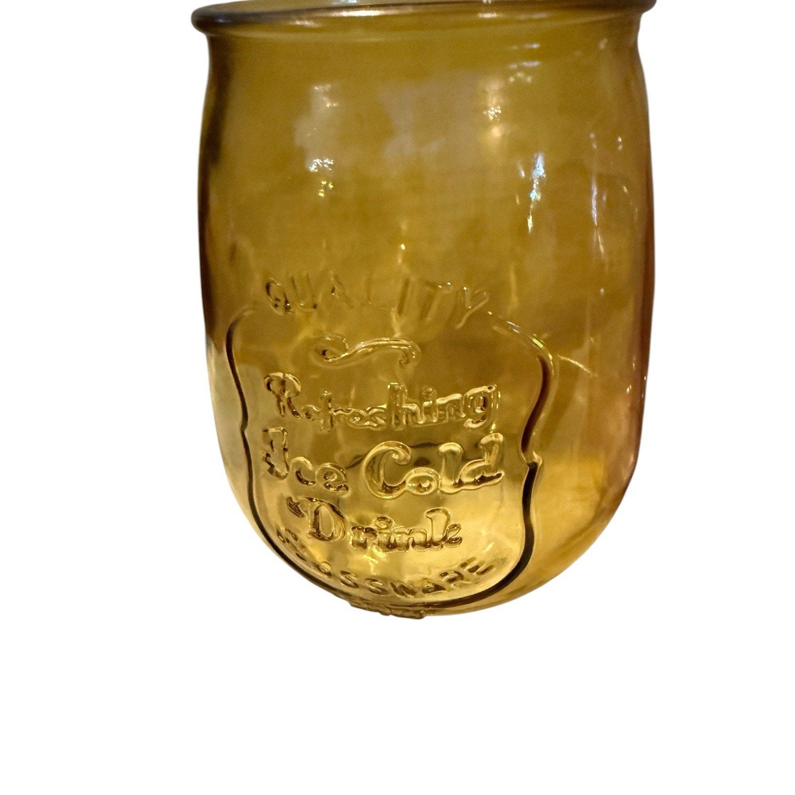Home Essentials Green, Pink, Yellow Quality Refreshing Ice Cold Drink Glass (3)