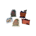 Longaberger Fruit Themed Coasters, set of five, excellent condition