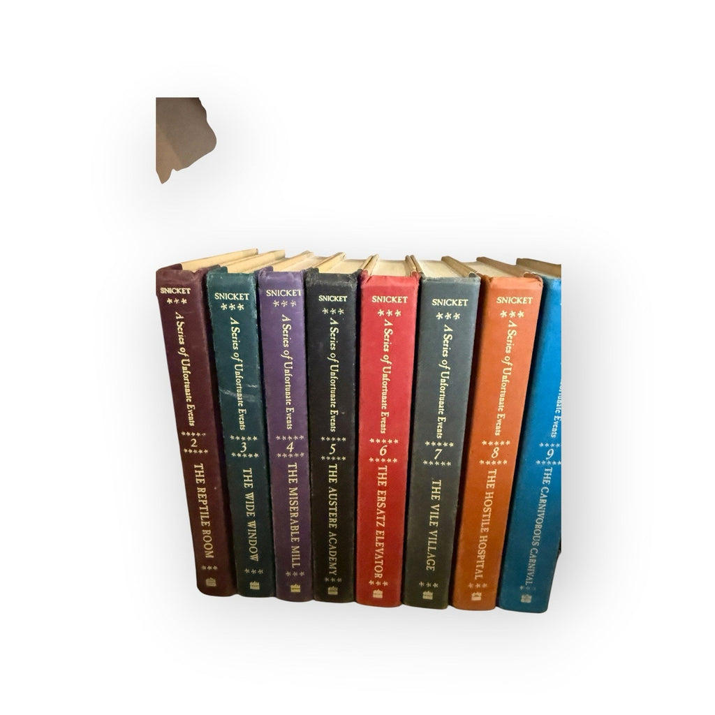 A Series of Unfortunate Events By Lemony Snicket 1-13 Complete Set Hardcover Lot