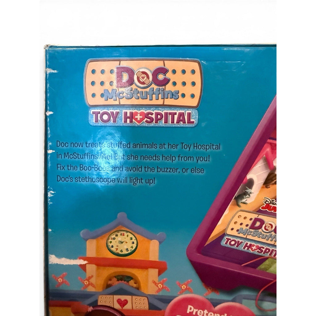 2013 Hasbro Disney Junior Doc McStuffins Operation Game Tested (not complete)