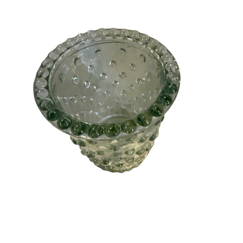 Simpatico Home Hobnail Votive Glass