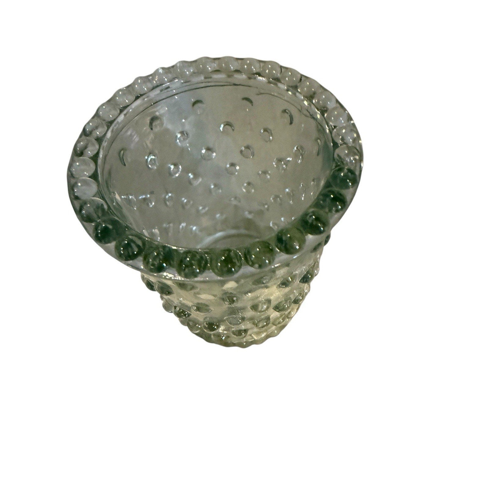 Simpatico Home Hobnail Votive Glass