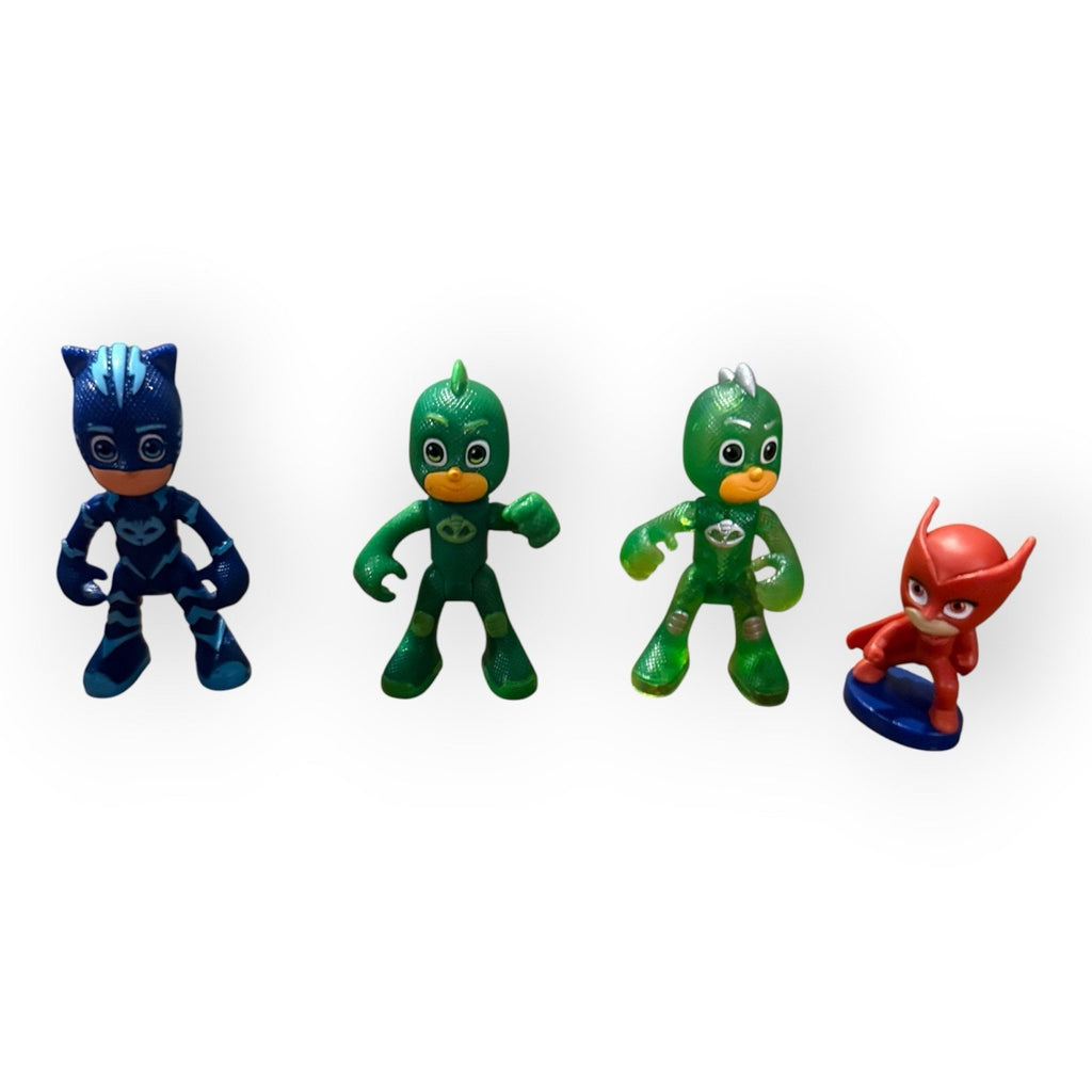 PJ Masks Action Figure Lot of 4 – Mixed Characters Bundle