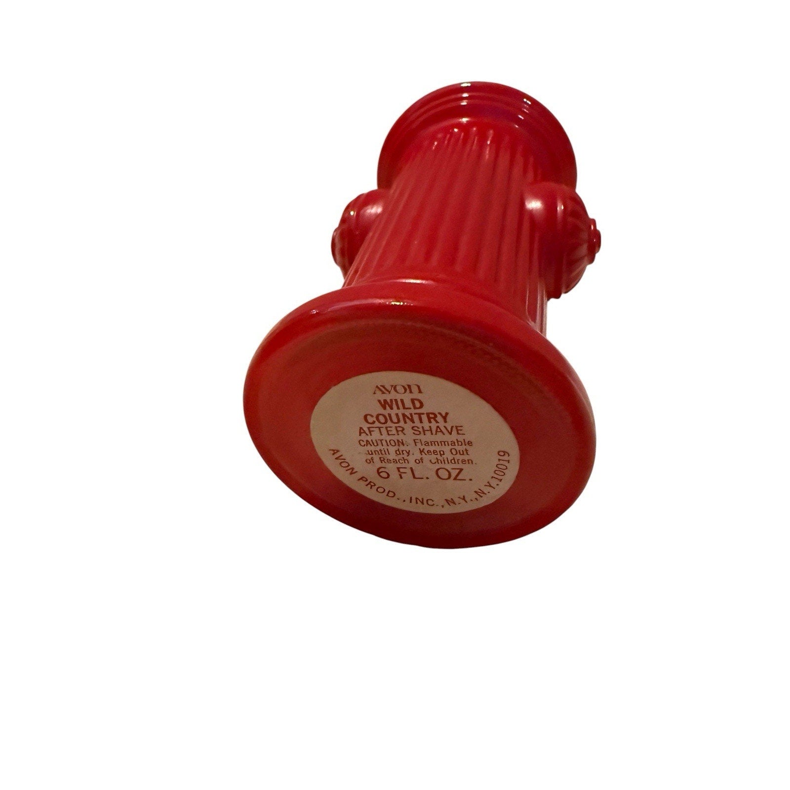 Vintage Avon Fire Hydrant No Parking Wild Country After Shave
