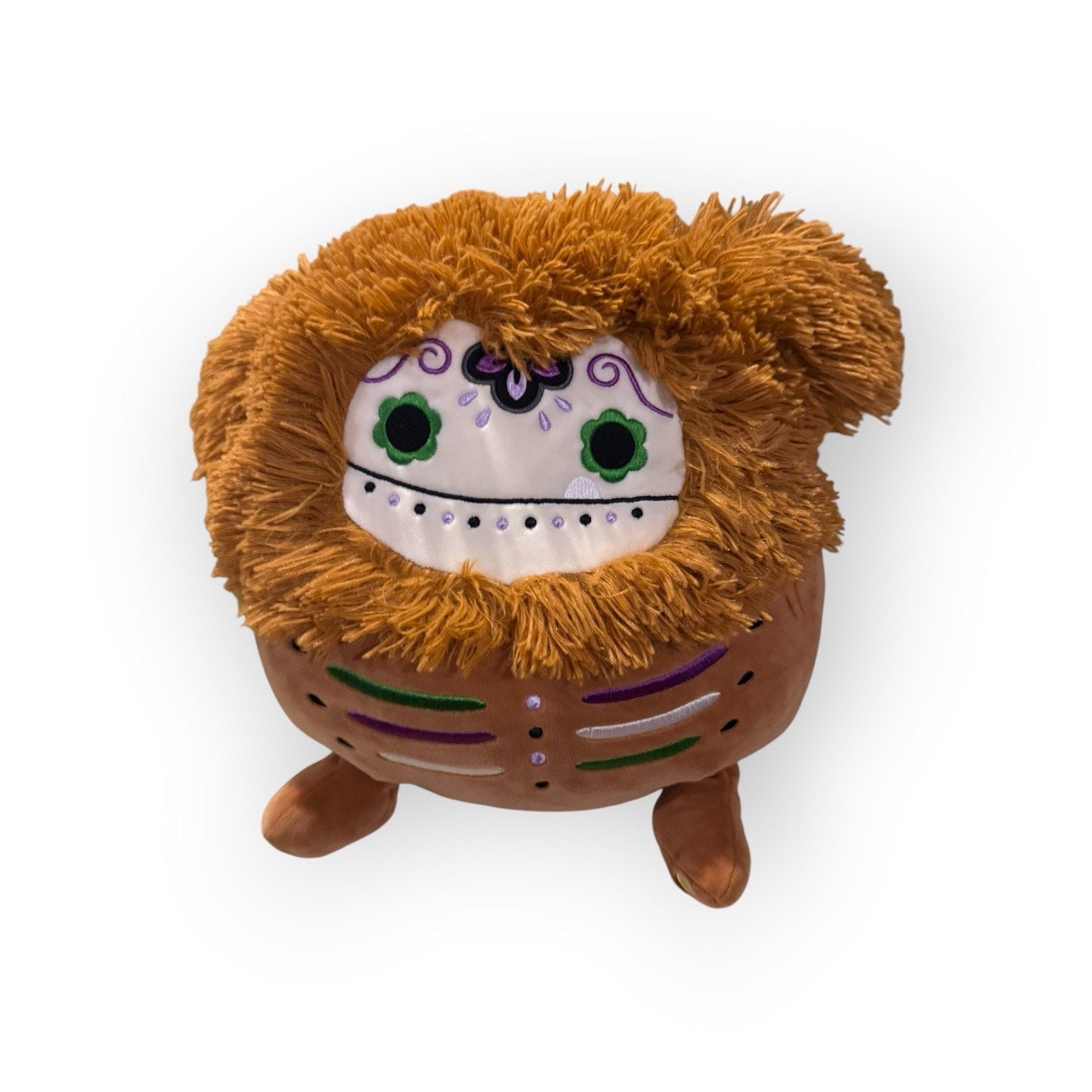 Benny The Bigfoot Day Of The Dead 2022 Squishmallow 12” Plush Toy Halloween NEW