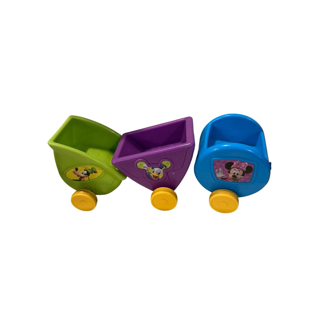Disney Kids toddler baby Railway Toy Train Cars Mickey Mouse