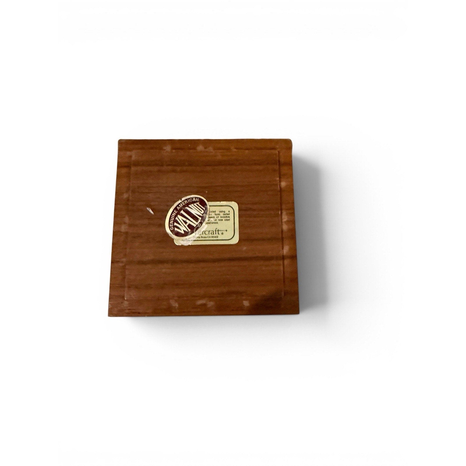 Solid American Walnut Wood Laser Works Ship Sea Nautical