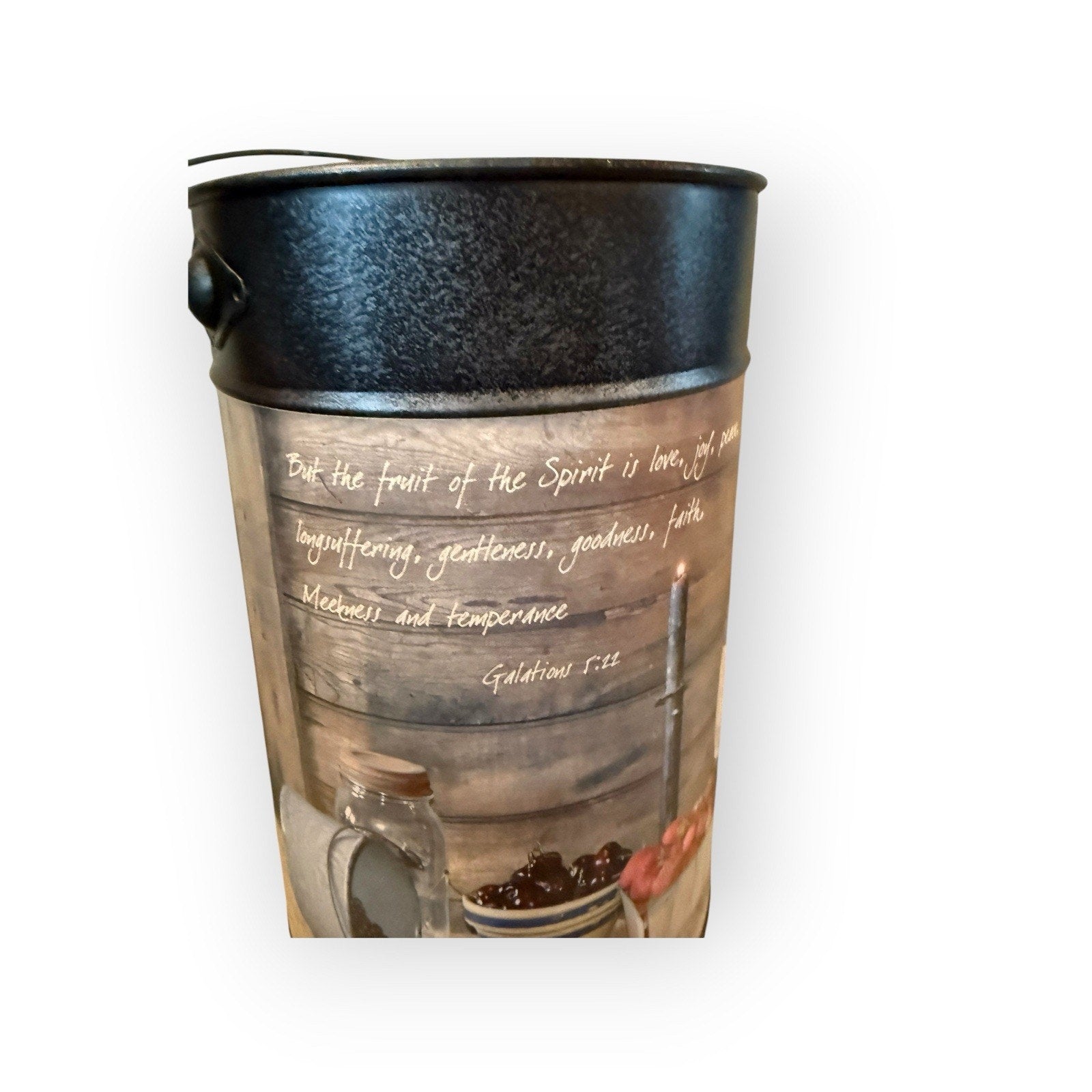 Primitive Metal Bucket