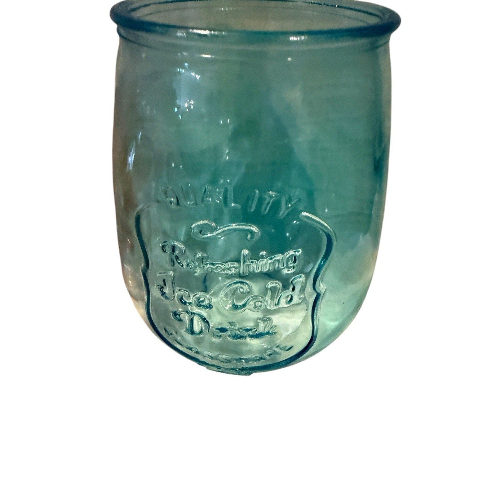 Home Essentials Green, Pink, Yellow Quality Refreshing Ice Cold Drink Glass (3)