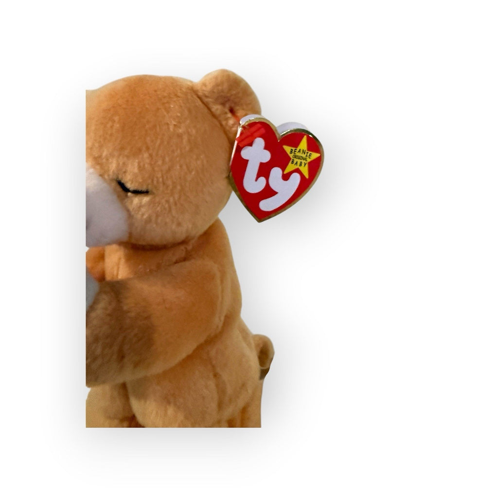 TY Beanie Baby - HOPE the Praying Bear (7 inch) - MWMTs Stuffed Animal Toy