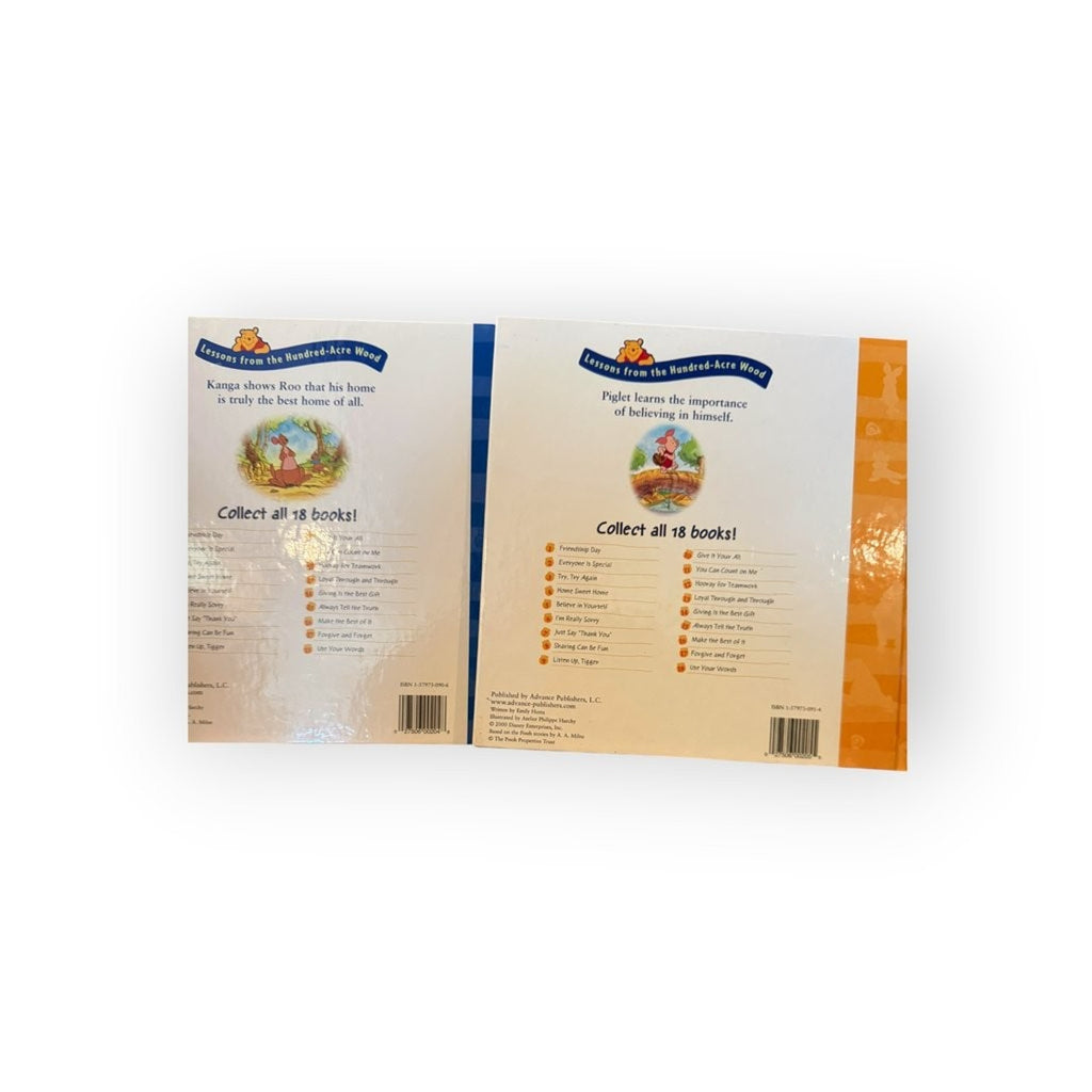 Disney Winnie the Pooh Hardcover Book Set 1-7