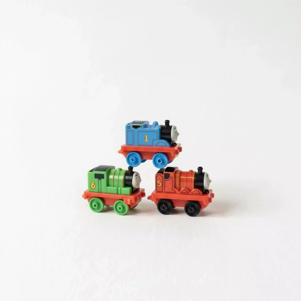 Thomas & Friends Train Set - Classic Toy Train Engines Pack with Miniature Locomotives