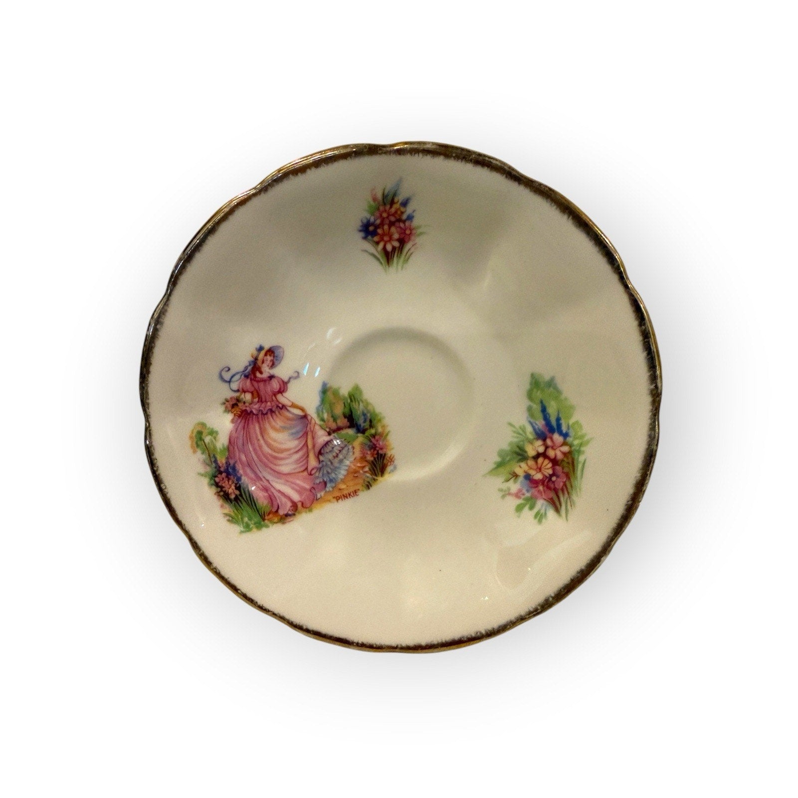 Jason Bone China “Pinkie” Saucer Replacement Piece – Made In England