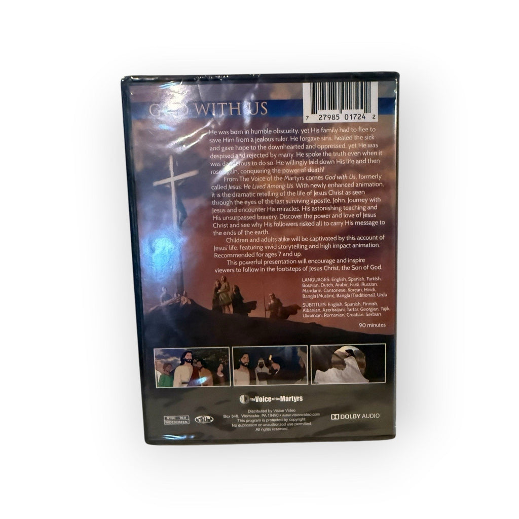 God With Us: The Coming of the Savior (DVD, 2018) New