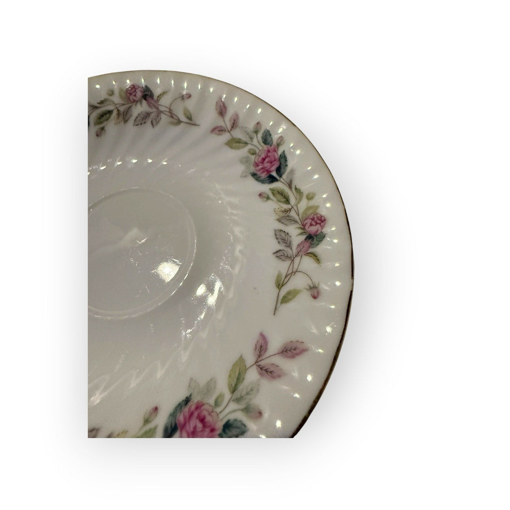 Regency Rose Saucer by CREATIVE Fine China JAPAN VTG FLORAL